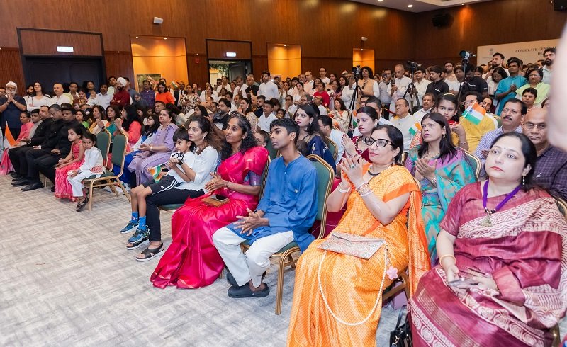 Celebration of 79th Independence Day of India at the Consulate General of India, Dubai.