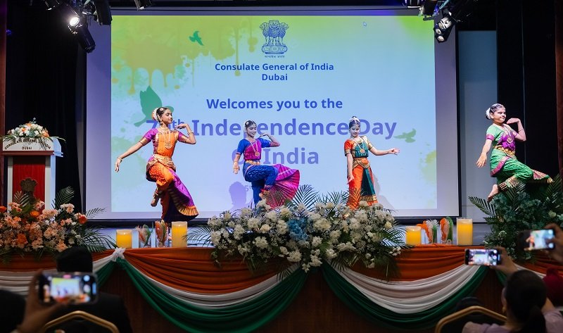 Celebration of 79th Independence Day of India at the Consulate General of India, Dubai.