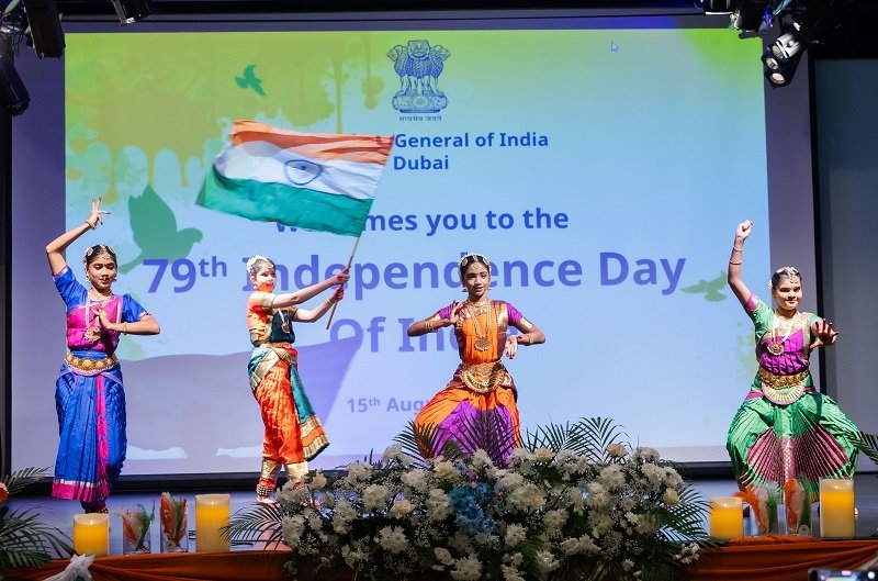 Celebration of 79th Independence Day of India at the Consulate General of India, Dubai.