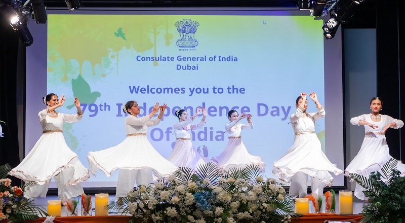 Celebration of 79th Independence Day of India at the Consulate General of India, Dubai.