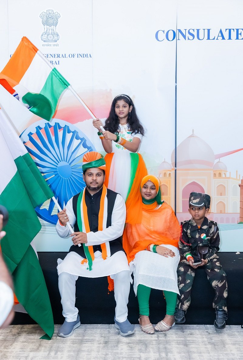 Celebration of 79th Independence Day of India at the Consulate General of India, Dubai.