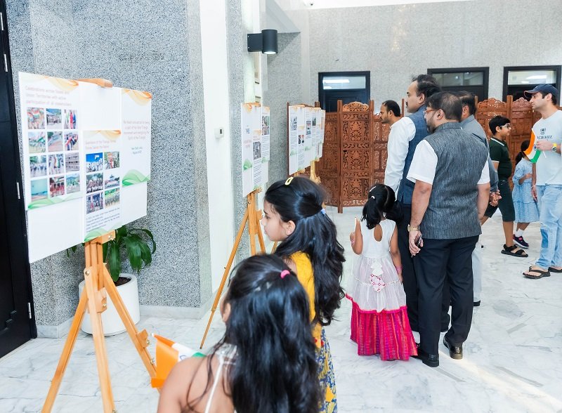 Celebration of 79th Independence Day of India at the Consulate General of India, Dubai.