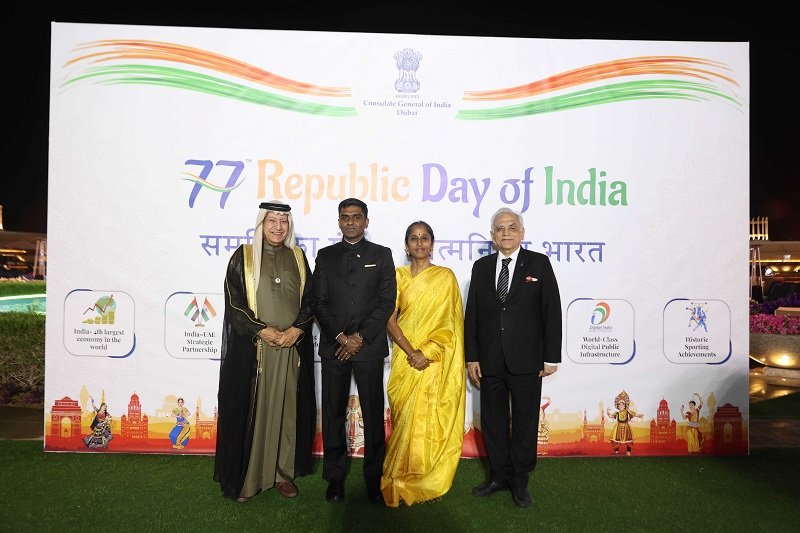 Republic Day 2026 Reception Hosted by the Consulate General of India, Dubai at Taj Exotica, Dubai. January 25, 2026