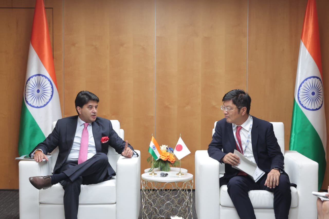 Visit of Minister of Communications, Shri Jyotiraditya Scindia. September 08, 2025