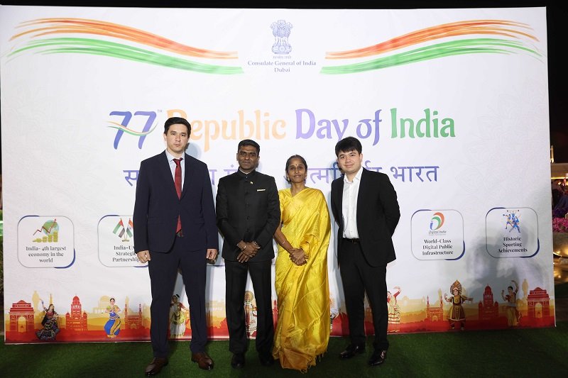 Republic Day 2026 Reception Hosted by the Consulate General of India, Dubai at Taj Exotica, Dubai. January 25, 2026