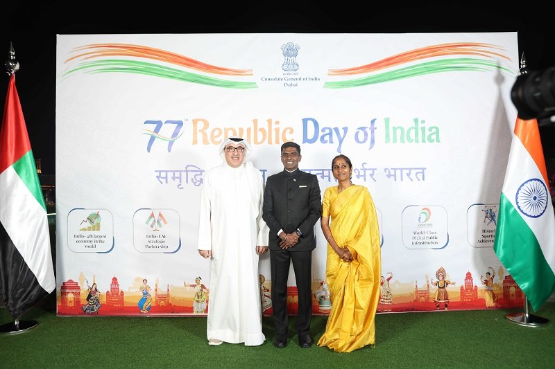 Republic Day 2026 Reception Hosted by the Consulate General of India, Dubai at Taj Exotica, Dubai. January 25, 2026