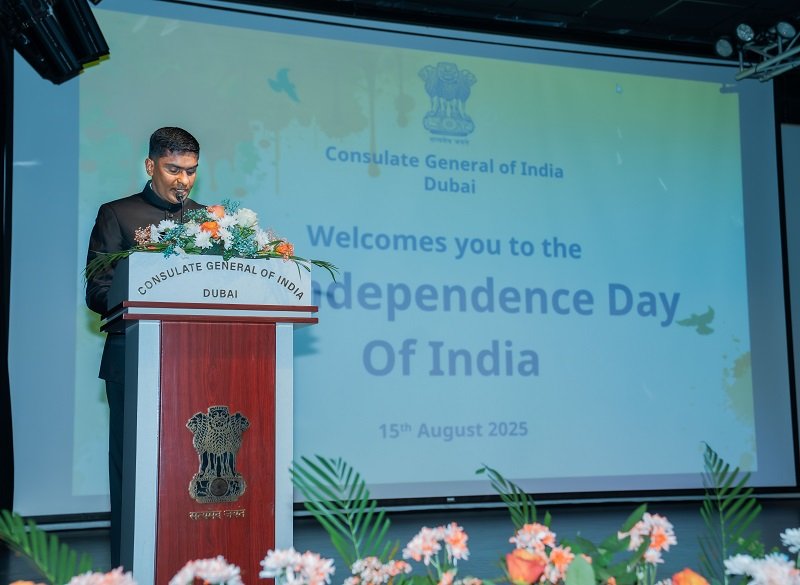 Celebration of 79th Independence Day of India at the Consulate General of India, Dubai.