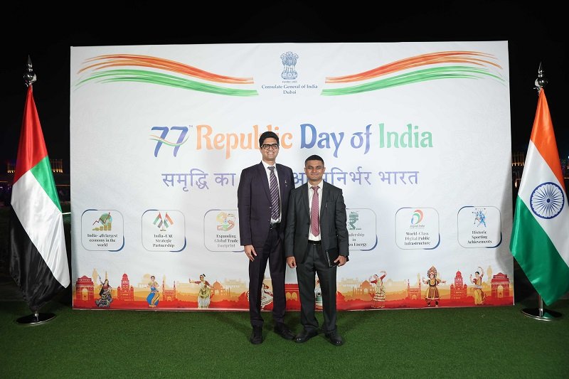 Republic Day 2026 Reception Hosted by the Consulate General of India, Dubai at Taj Exotica, Dubai. January 25, 2026