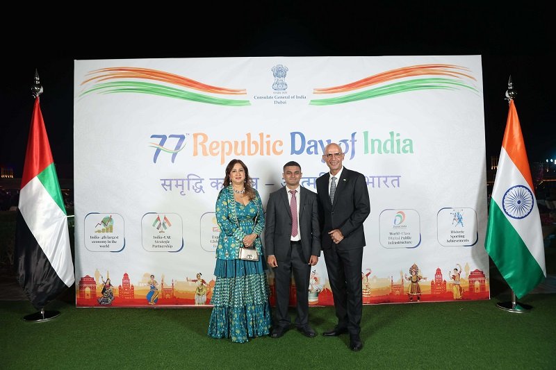 Republic Day 2026 Reception Hosted by the Consulate General of India, Dubai at Taj Exotica, Dubai. January 25, 2026