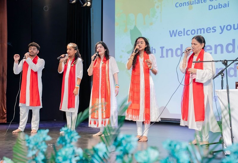 Celebration of 79th Independence Day of India at the Consulate General of India, Dubai.