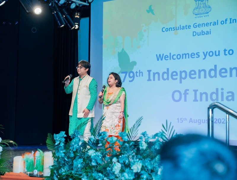 Celebration of 79th Independence Day of India at the Consulate General of India, Dubai.