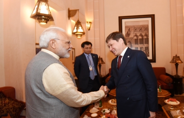 PM’s bilateral meeting with Kyrgyz PM