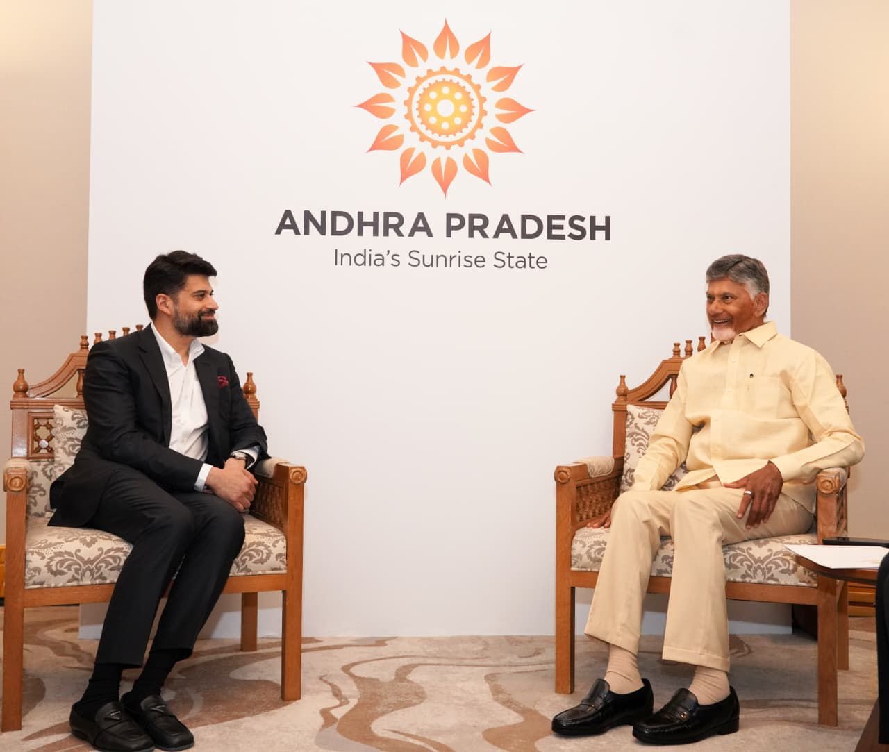 Visit of Chief Minister of Andhra Pradesh, Shri N Chandrababu Naidu. October 22-24, 2025