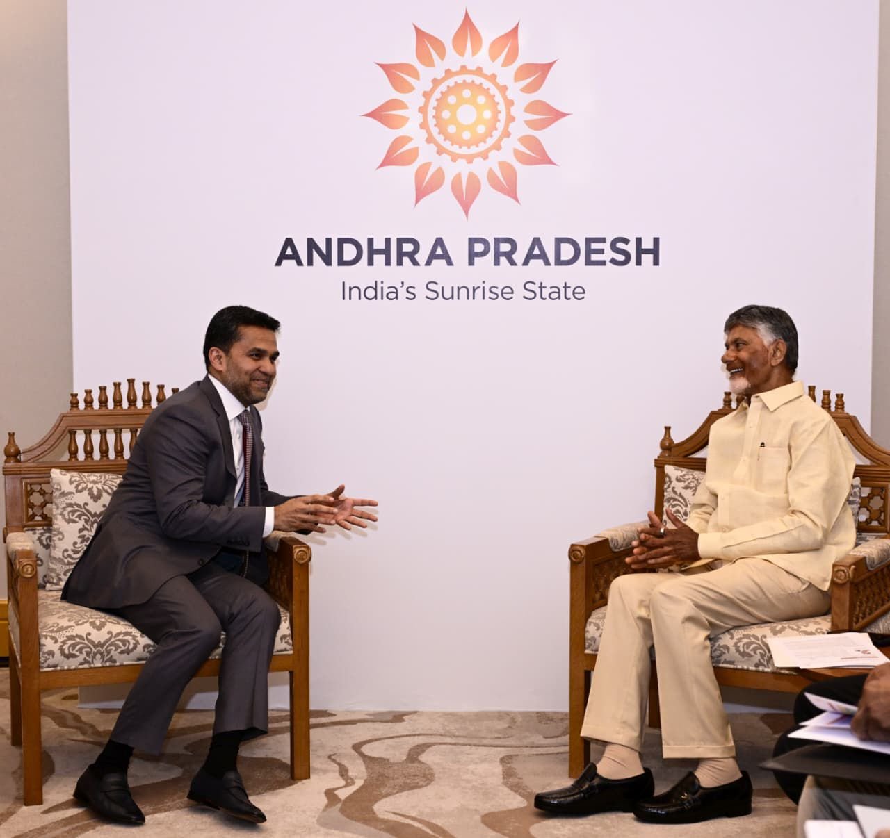 Visit of Chief Minister of Andhra Pradesh, Shri N Chandrababu Naidu. October 22-24, 2025
