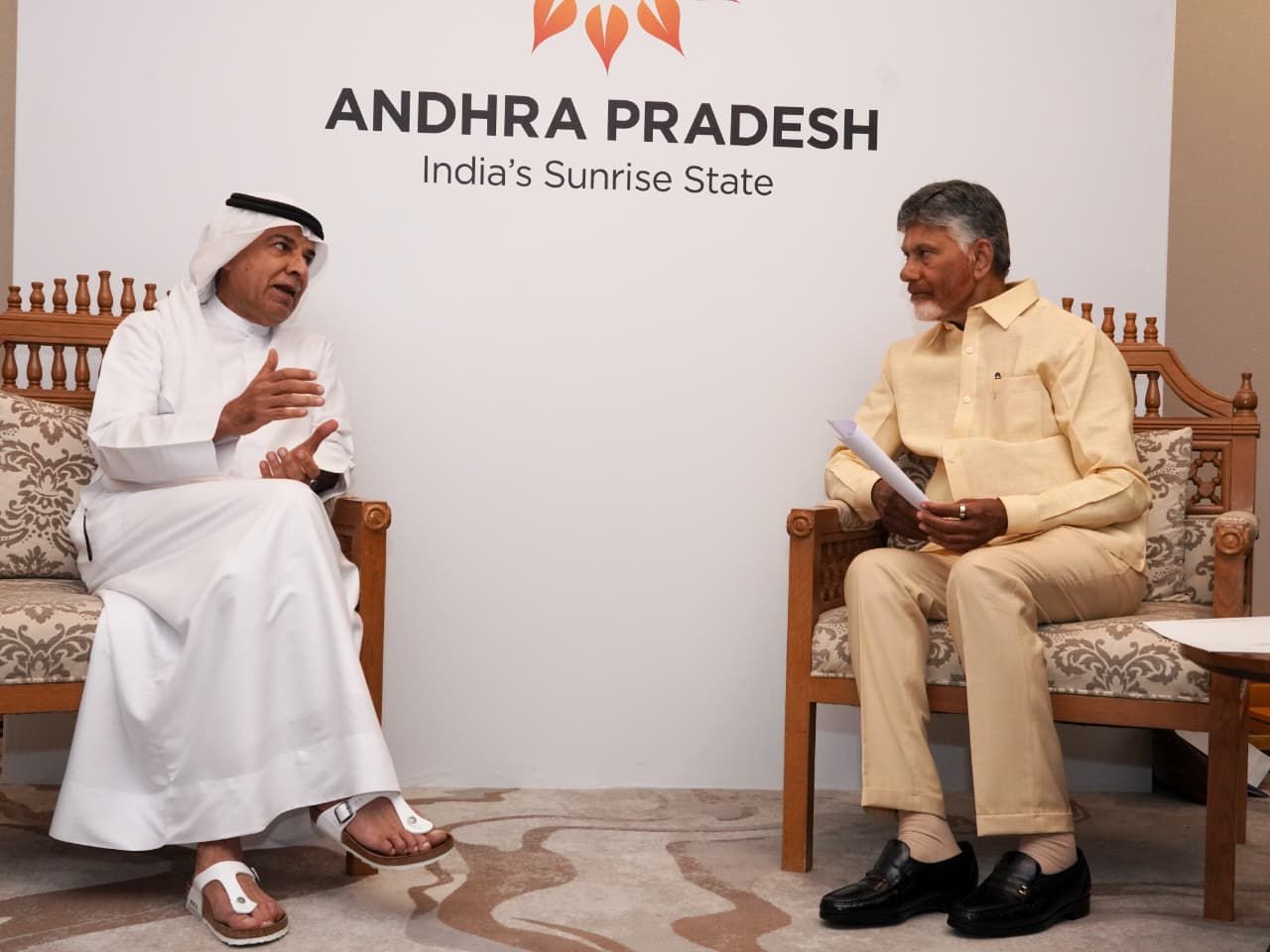 Visit of Chief Minister of Andhra Pradesh, Shri N Chandrababu Naidu. October 22-24, 2025