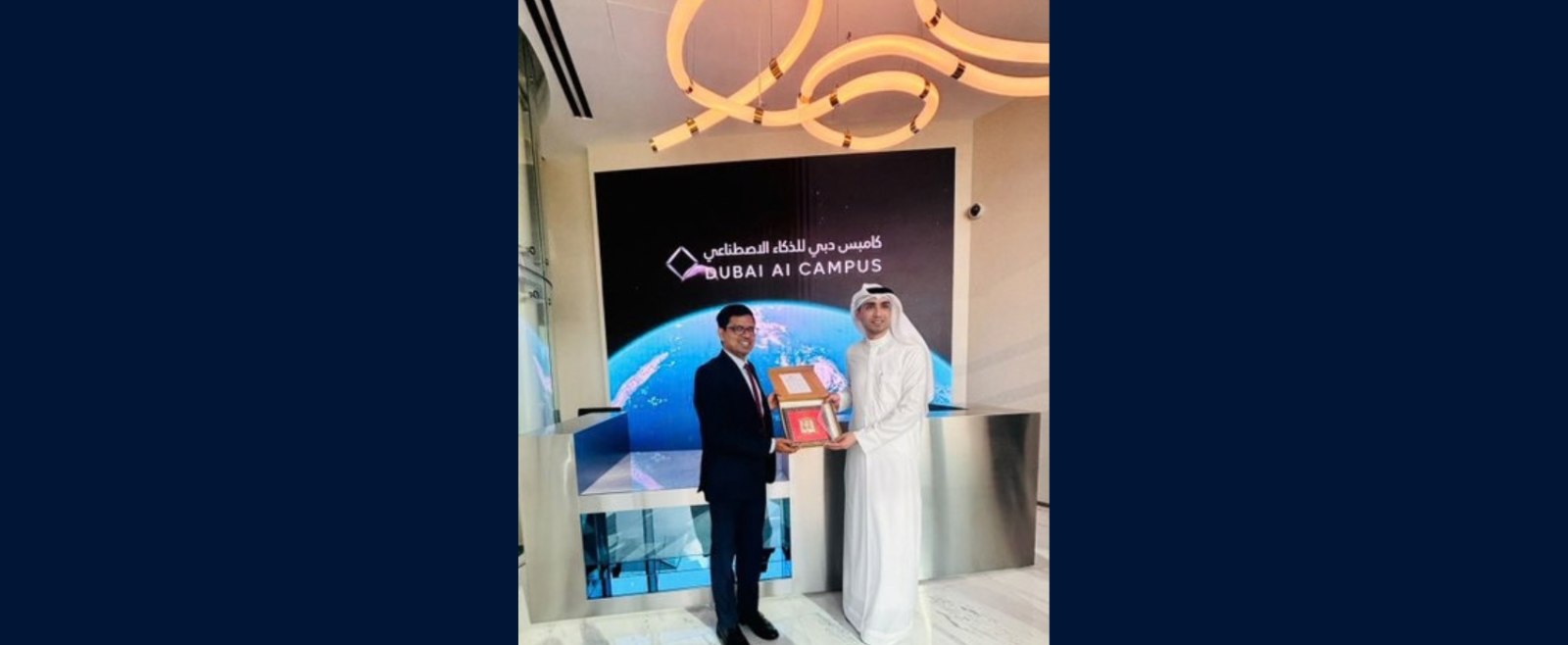 Dr. E. Vishnu Vardhan Reddy, Consul General of India  @cgidubai , met H.E. Mohammad Al Balooshi, CEO, DIFC Innovation Hub  @DIFC