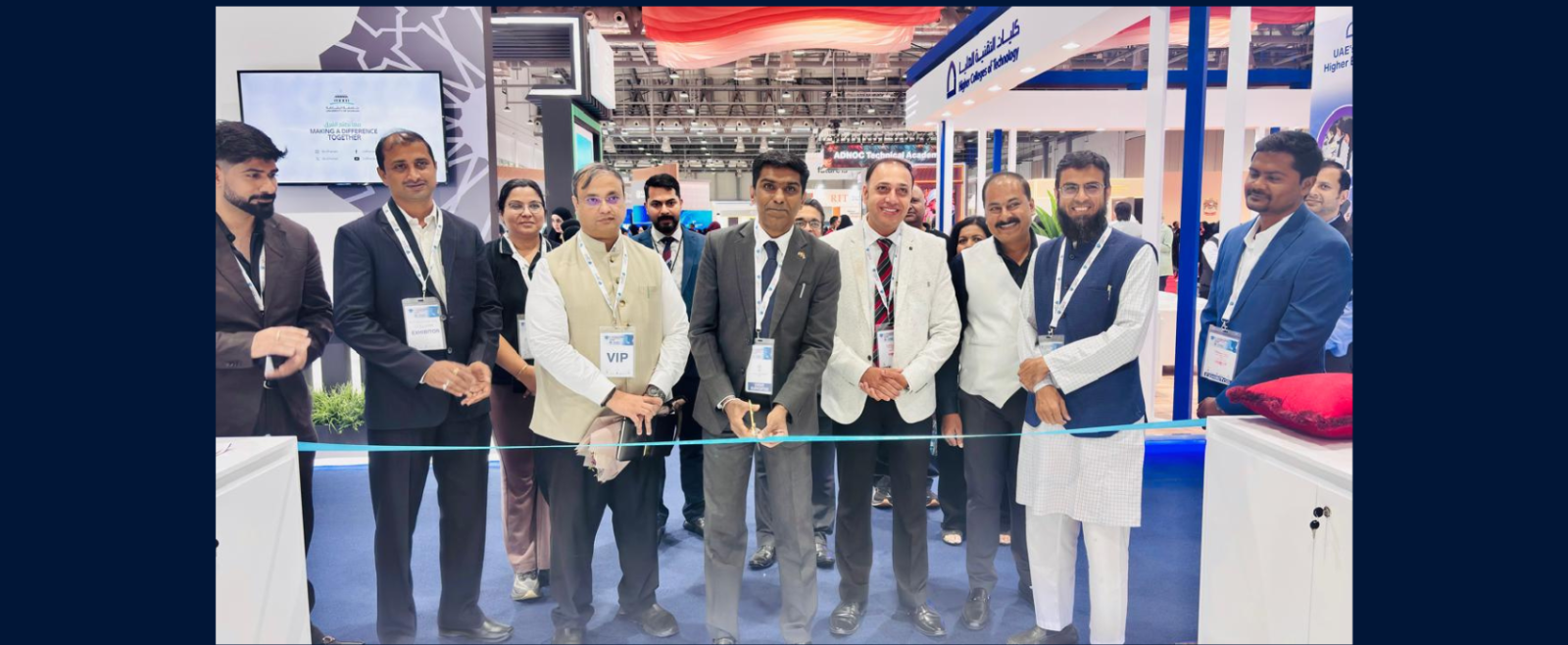 Consul General Shri Satish Kumar Sivan inaugurated the Study in India pavilion at 21st International Education Show at Sharjah. October 8, 2025