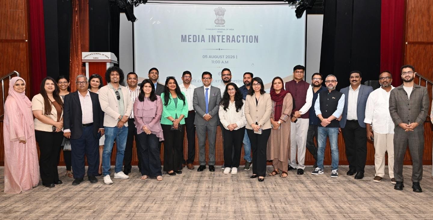 Consul General Dr. Vishnu Vardhan Reddy, held an interactive session with the members of the media at the Consulate General of India, Dubai.