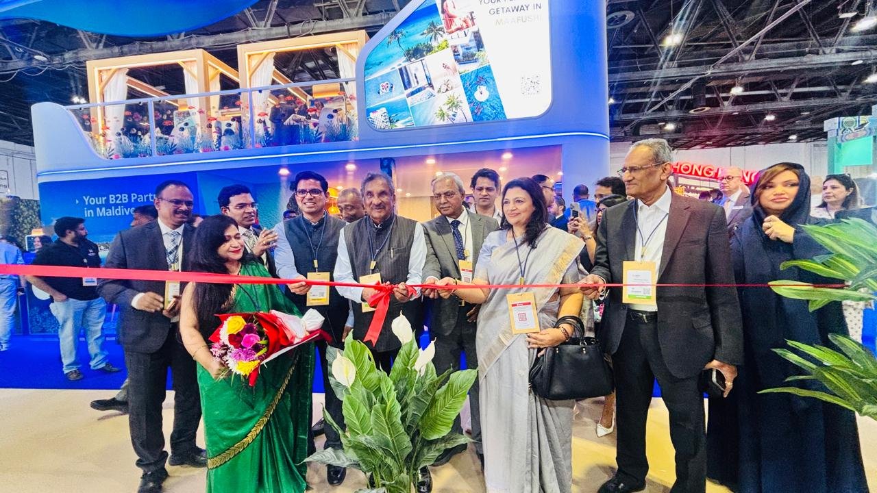 At the Arabian Travel Market (ATM) Dubai, Hon’ble Minister for Energy & Tourism, Government of Karnataka, Shri K. J. George, inaugurated the Karnataka Tourism stall in the presence of Consul General Dr. E. Vishnu Vardhan Reddy.
