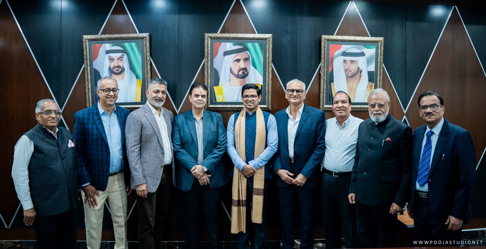 Consul General Dr. E. Vishnu Vardhan Reddy visited TEXMAS City and interacted with representatives of the Indian business community in the UAE.