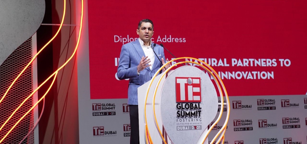 CG Dr. Aman Puri attended the flagship global event, the TIE Global Summit 2021 at Expo 2020 Dubai, Dec 15, 2021