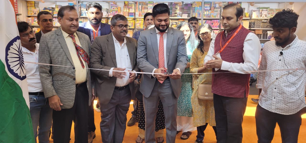 Mr. Ramkumar Thangaraj, Consul(Passport,Attestation & Education) inaugurated India Pavilion at Sharjah International Book Fair. Nov 02, 2022