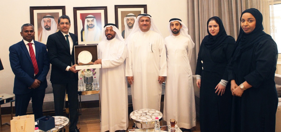  CG Dr. Aman Puri met HE Abdalla Sultan Alowais, Chairman of Sharjah Chamber of Commerce and Industry. Dec 28, 2022