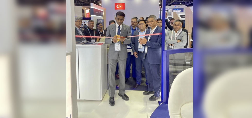 Consul General, Shri Satish Kumar Sivan along with Mr. Vinayak Godse, CEO,Data Security Council of India(DSCI) inaugurated India Pavilion at the Gulf Information Security Expo & Conference (GISEC). April 23, 2024